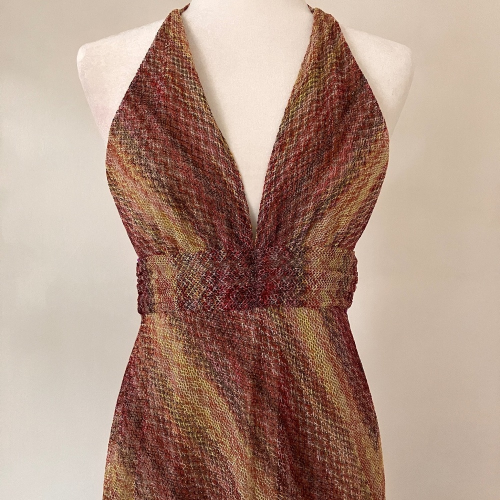 VINTAGE MISSONI RUNWAY MAXI DRESS - Picture 16 of 16